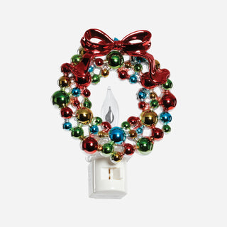 Holly Wreath Acrylic Night Light