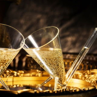 Champagne Shooter Champagne Flutes Glasses Unbreakable Acrylic With Stand Bridesmaid Proposal Box St