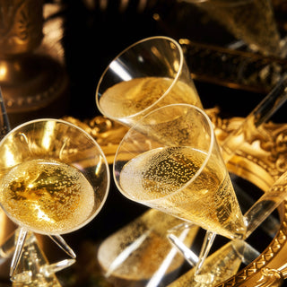 Champagne Shooter Champagne Flutes Glasses Unbreakable Acrylic With Stand Bridesmaid Proposal Box St