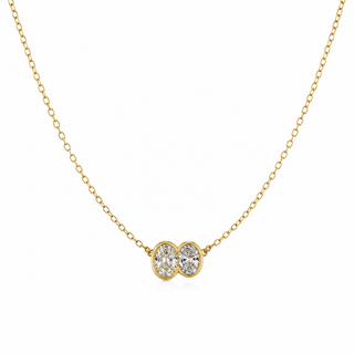 Lumi Bezel Necklace