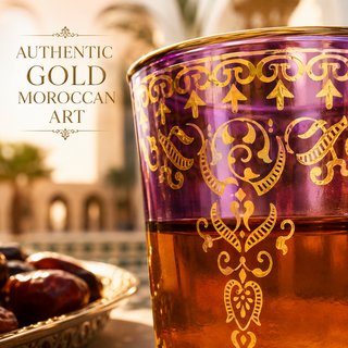 Moroccan Glasses Artisan Hand Made Multipurpose Premium Barware Gift
