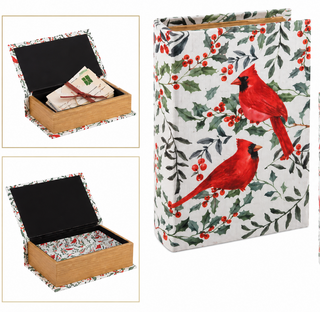 Cardinal & Botanical Book Decor - Assorted Sizes