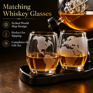 Airplane Whiskey Decanter Gift Premium Barware Gift Elegant Drinkware Collection
