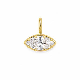 East To West Bezel Charm