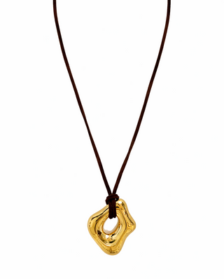Sage Cord Necklace