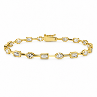 Serena Bezel Tennis Bracelet