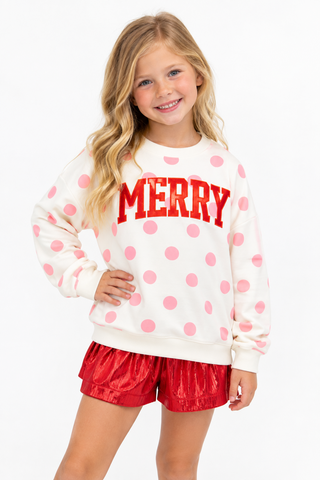 Little Miss Merry Sweatshirt