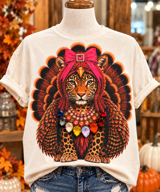 Leopard in Her Turkey Era w/ Bling
