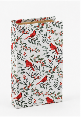 Cardinal & Botanical Book Decor - Assorted Sizes