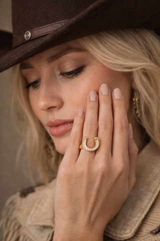 Off To The Races Signet Ring