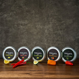 5 Pack Premium Margarita Cocktail Flavored Salt Rimmer Variety Set 3 5OZ Chili Lime Lemon Drop Sugar