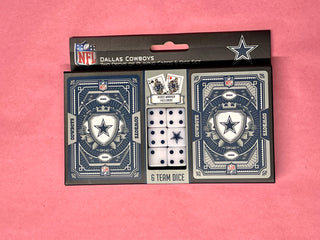 Dallas Cowboys 2-pk Card/Dice set
