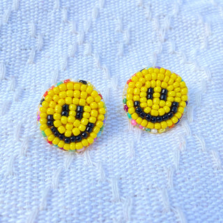 Happy face Stud Earrings