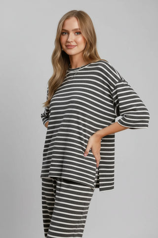 In the Stripe of Things Knit Tee