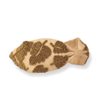 Leaves Gold Adjustable Headband