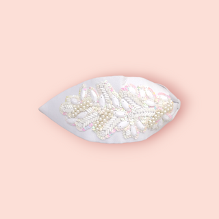 White On White Adjustable Headband