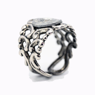 Romantic Scroll Rings