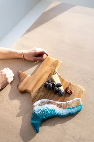 Texas Acacia Cheese Board