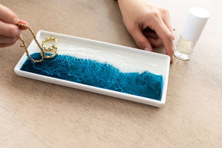 Small Ceramic Resin Trays - Ocean Vibes