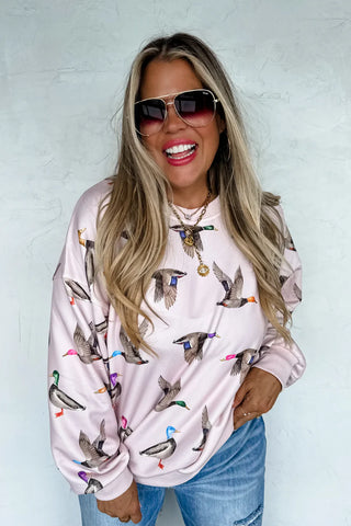 Duck Pullover Sweatshirt