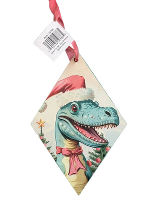 Diamond Dino Ornaments