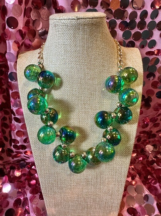 Prism Pop Necklace- Green