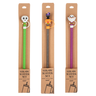 Spooky Straw Topper Set