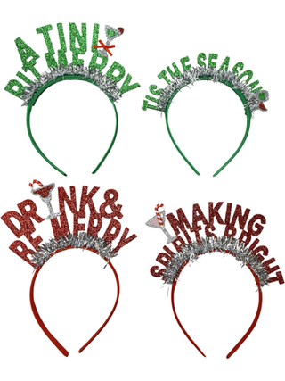Holiday Toast Headbands
