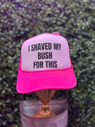 I Shaved For This Trucker Hat