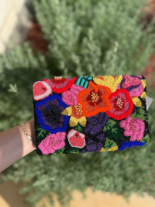 Fashion Floral Clutch Bag