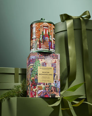 Glasshouse Winter Wonderland Frosted Fir & Snow Gum Candle