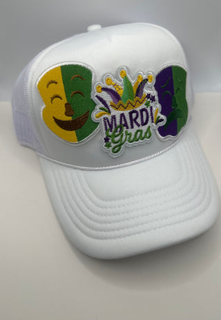 Mardi Gras Trucker Hat