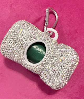 Blinged Out Pet Poop Trash Bag Dispenser