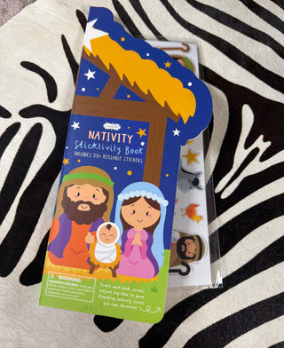 Nativity Sticktivity Book
