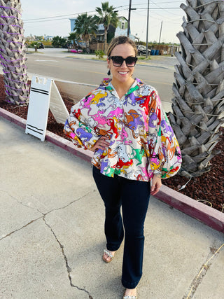 Horse Play Blouse