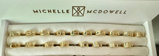 Luxe Sydney Initial Rings - Michelle McDowell