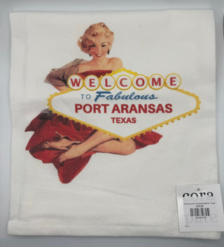 Fabulous Port Aransas Kitchen Towel