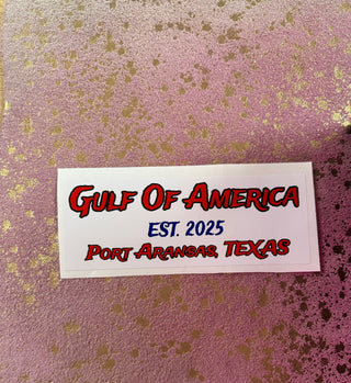 Gulf of America Bumper Sticker