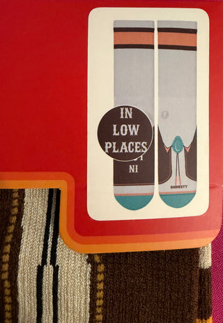 The Friends in Low Places Heel Hammock™ Crew Socks