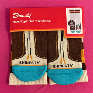 The Friends in Low Places Heel Hammock™ Crew Socks