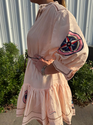 Peachy Sailor Dress