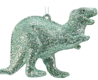 Glitter Dino Ornament