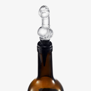 Unique Wine Bottle Stopper Funny Wine Cork Beverage Bottle Sealer Peni Shaped Gag Gift For Wine Conn