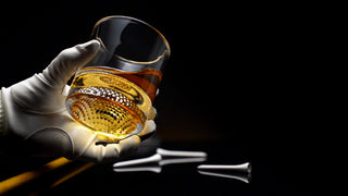 Golf Ball Whiskey Glasses Premium Barware Gift Elegant Drinkware Collection