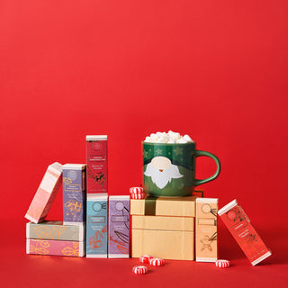 Kiri Sons Hot Chocolate Gourmet Gift Set Of 9 28g Per Flavor 9 Oz Total Flavors Include Caramel Pepp