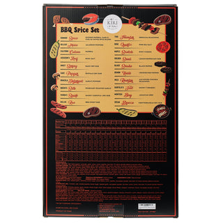 Large Gourmet Smokehouse Bbq Spice Rub Set Grilling Gift Set 1 25OZ Each Spice Set Seasonings Father