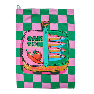 Tea Towel: Sardines