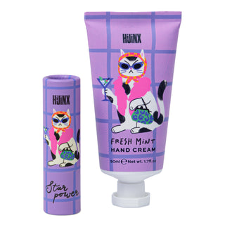 Hand Cream and Lip Balm Set: Mint
