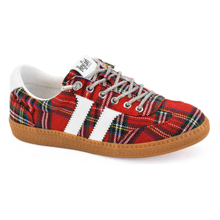 Heads Up Sneaker - Red Plaid