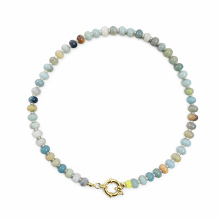 Santorini Beaded Toggle Necklace
